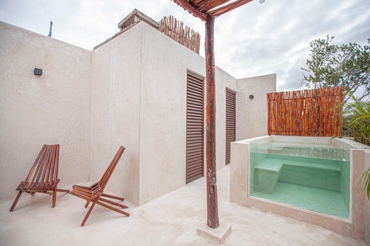 Ferienwohnung Jungle House Tulum Exterior foto