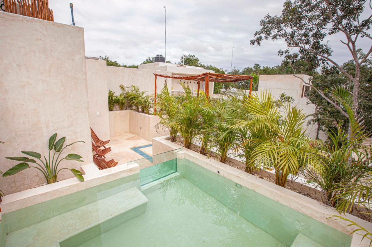 Ferienwohnung Jungle House Tulum Exterior foto