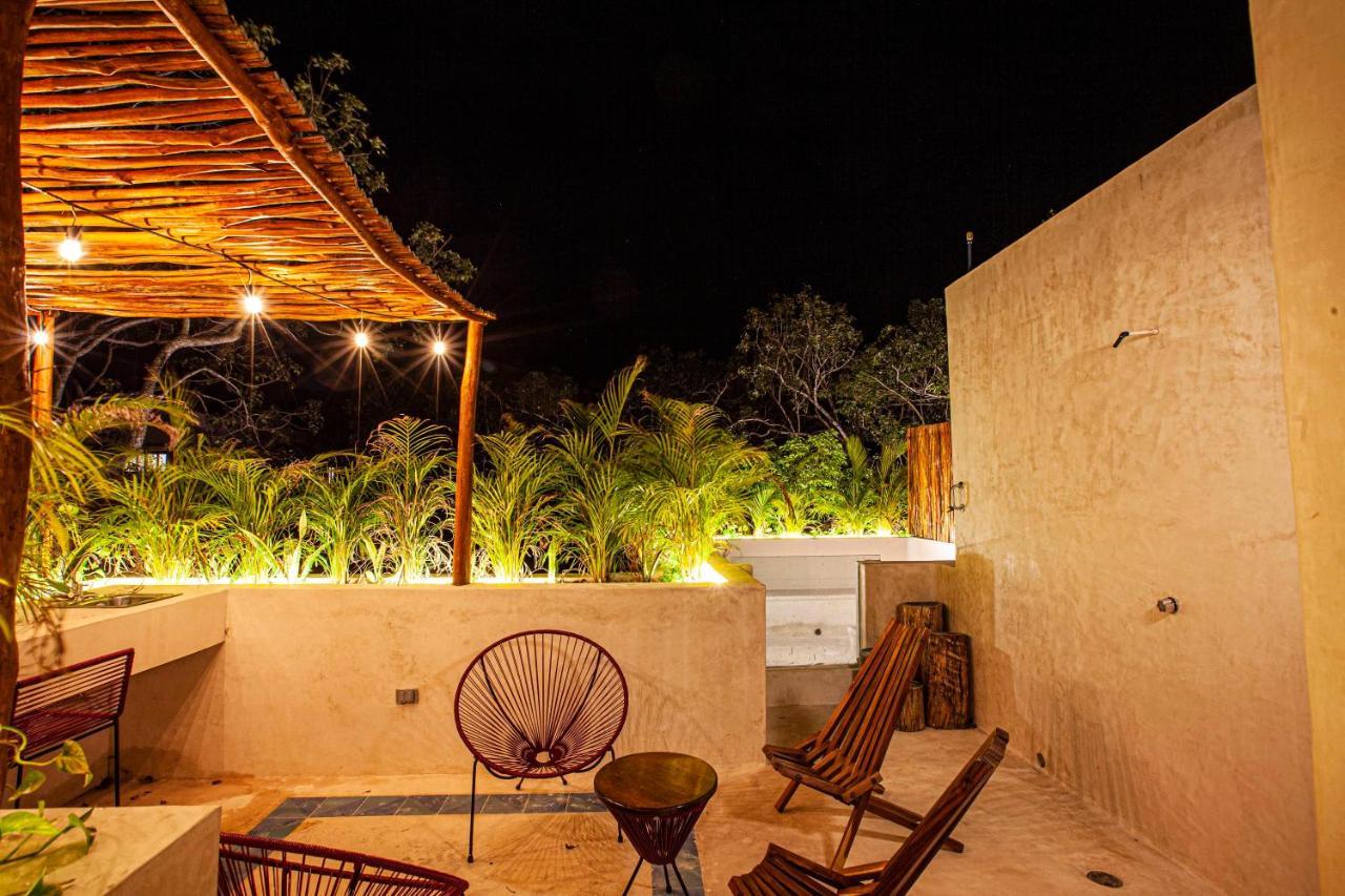 Ferienwohnung Jungle House Tulum Exterior foto